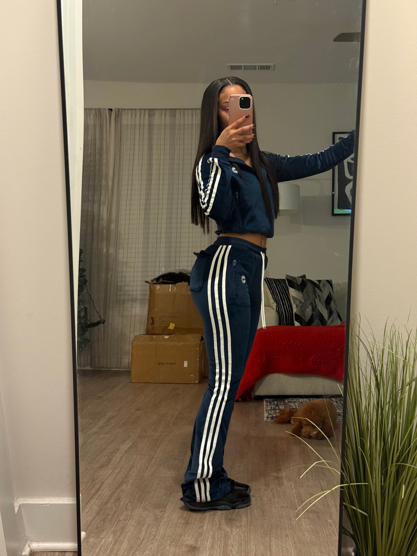 “Zuri” Velour Set